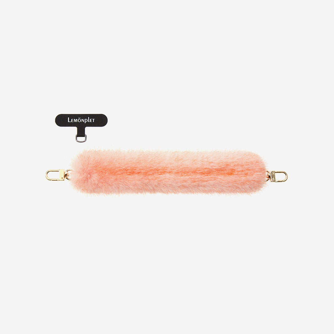 FAUX FUR PLUSH LOOP STRAP