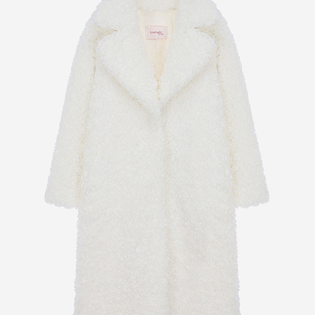 WOMEN'S FAUX FUR EVER LONG COAT