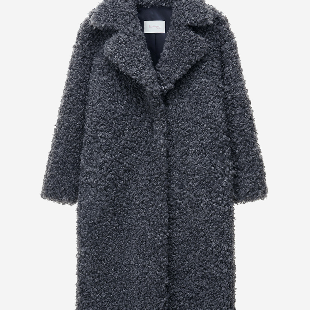 WOMEN'S FAUX FUR EVER LONG COAT