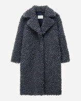 WOMEN'S FAUX FUR EVER LONG COAT
