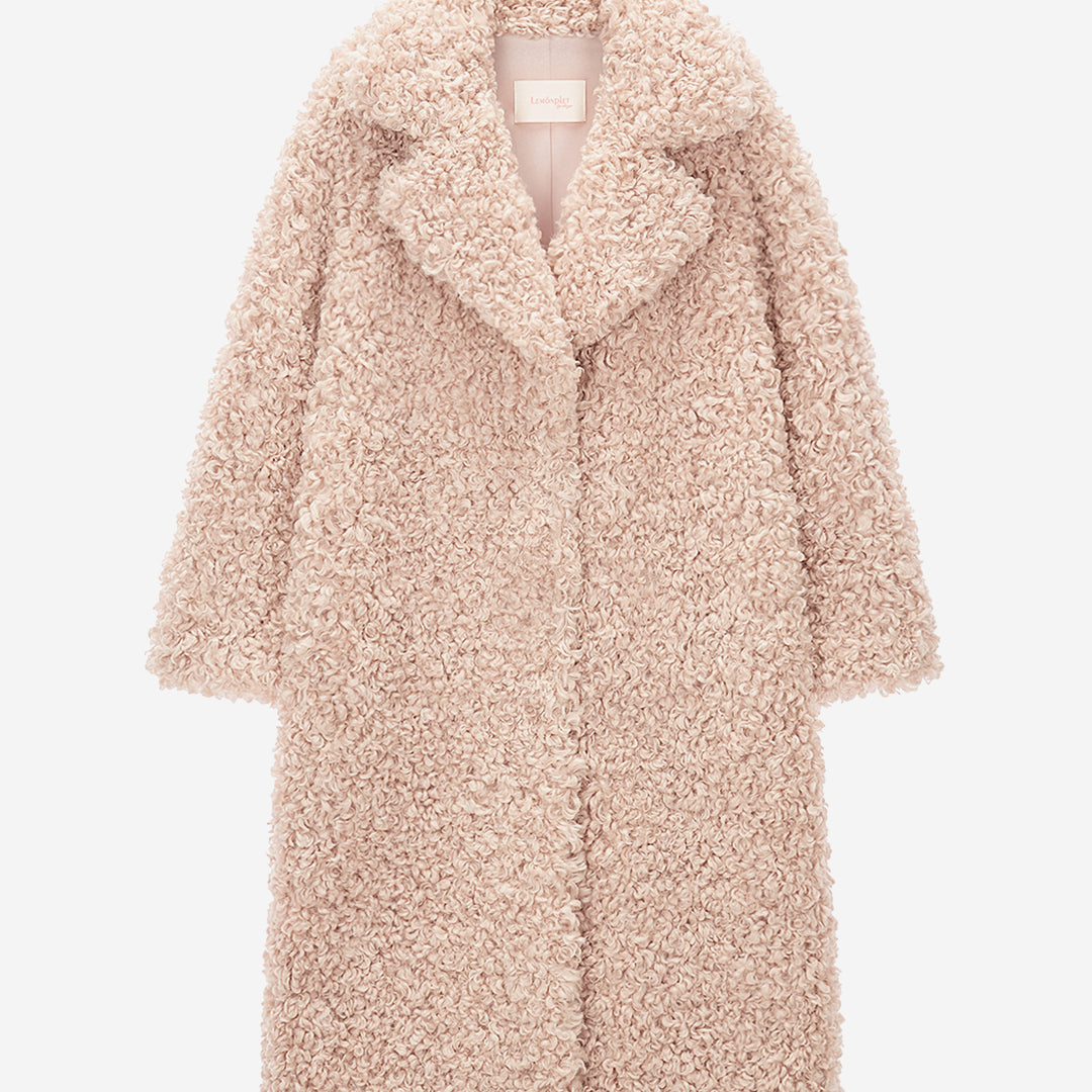 WOMEN'S FAUX FUR EVER LONG COAT