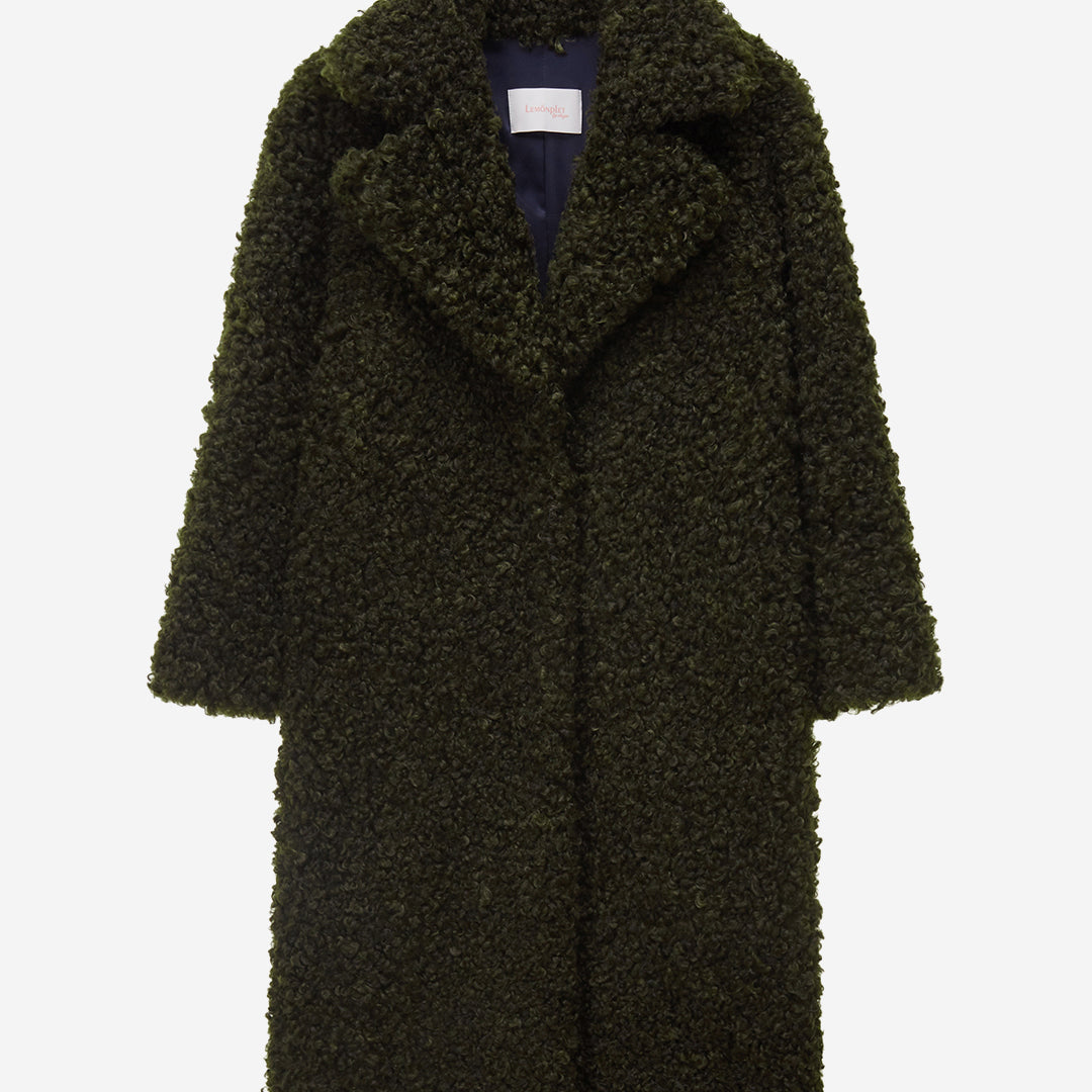 WOMEN'S FAUX FUR EVER LONG COAT