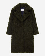 WOMEN'S FAUX FUR EVER LONG COAT