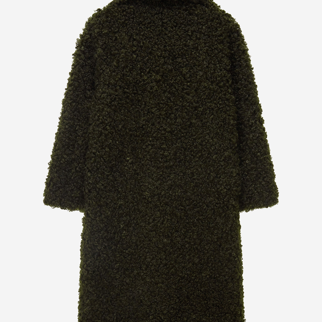 WOMEN'S FAUX FUR EVER LONG COAT