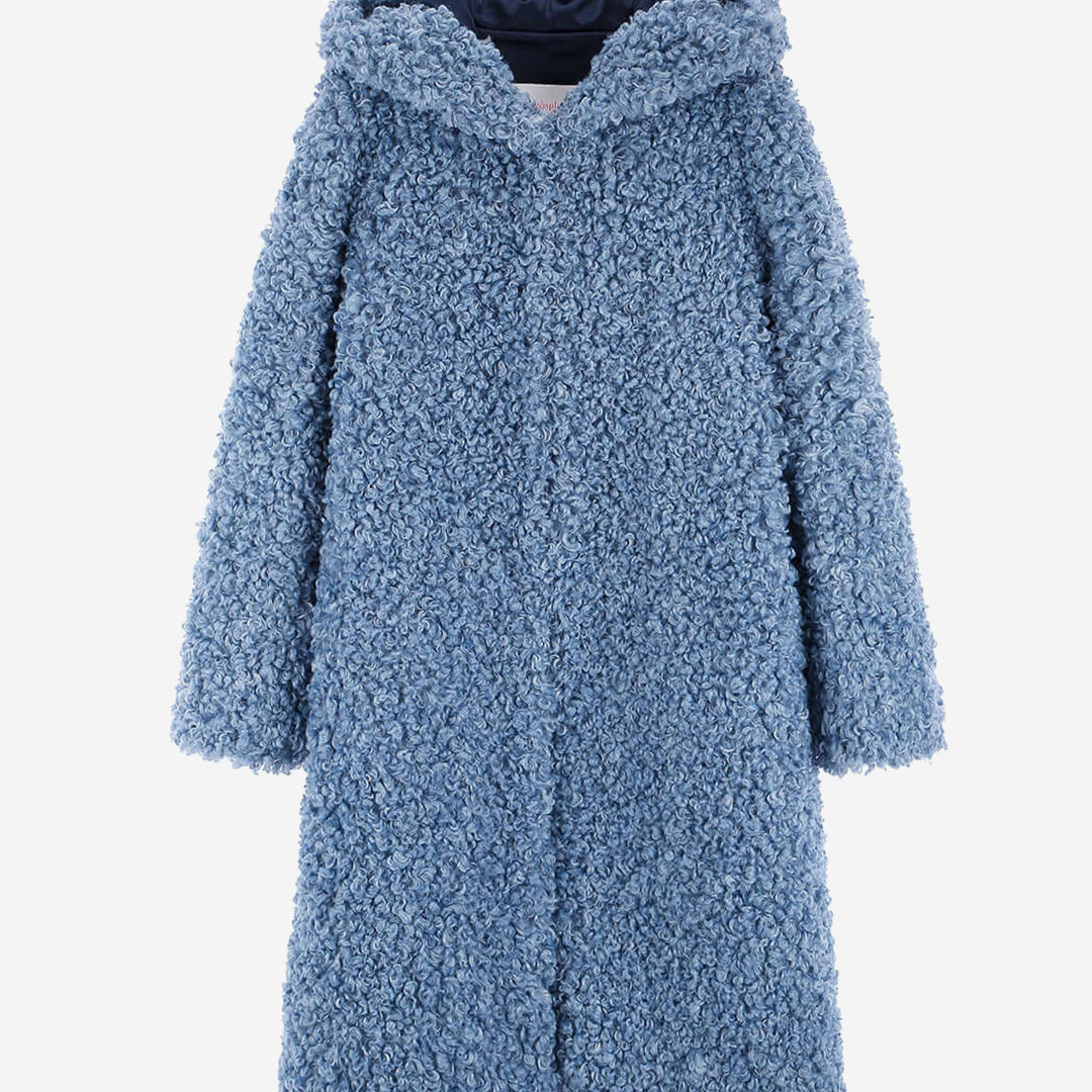 WOMEN'S FAUX FUR EVER LONG HOODED COAT