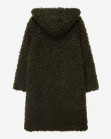 WOMEN'S FAUX FUR EVER LONG HOODED COAT