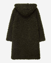 FAUX FUR EVER LONG HOODED COAT