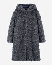 FAUX FUR EVER LONG HOODED COAT