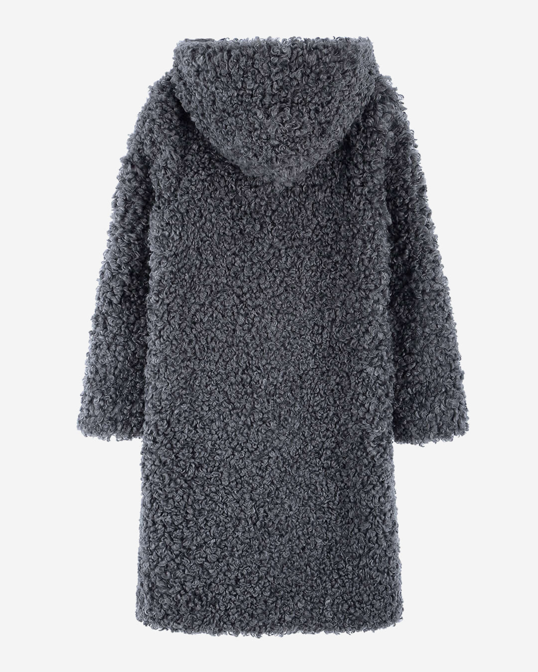 FAUX FUR EVER LONG HOODED COAT