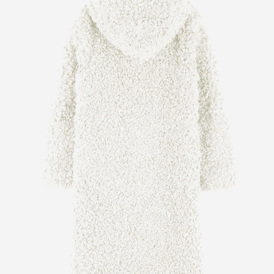 WOMEN'S FAUX FUR EVER LONG HOODED COAT