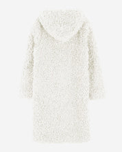 FAUX FUR EVER LONG HOODED COAT