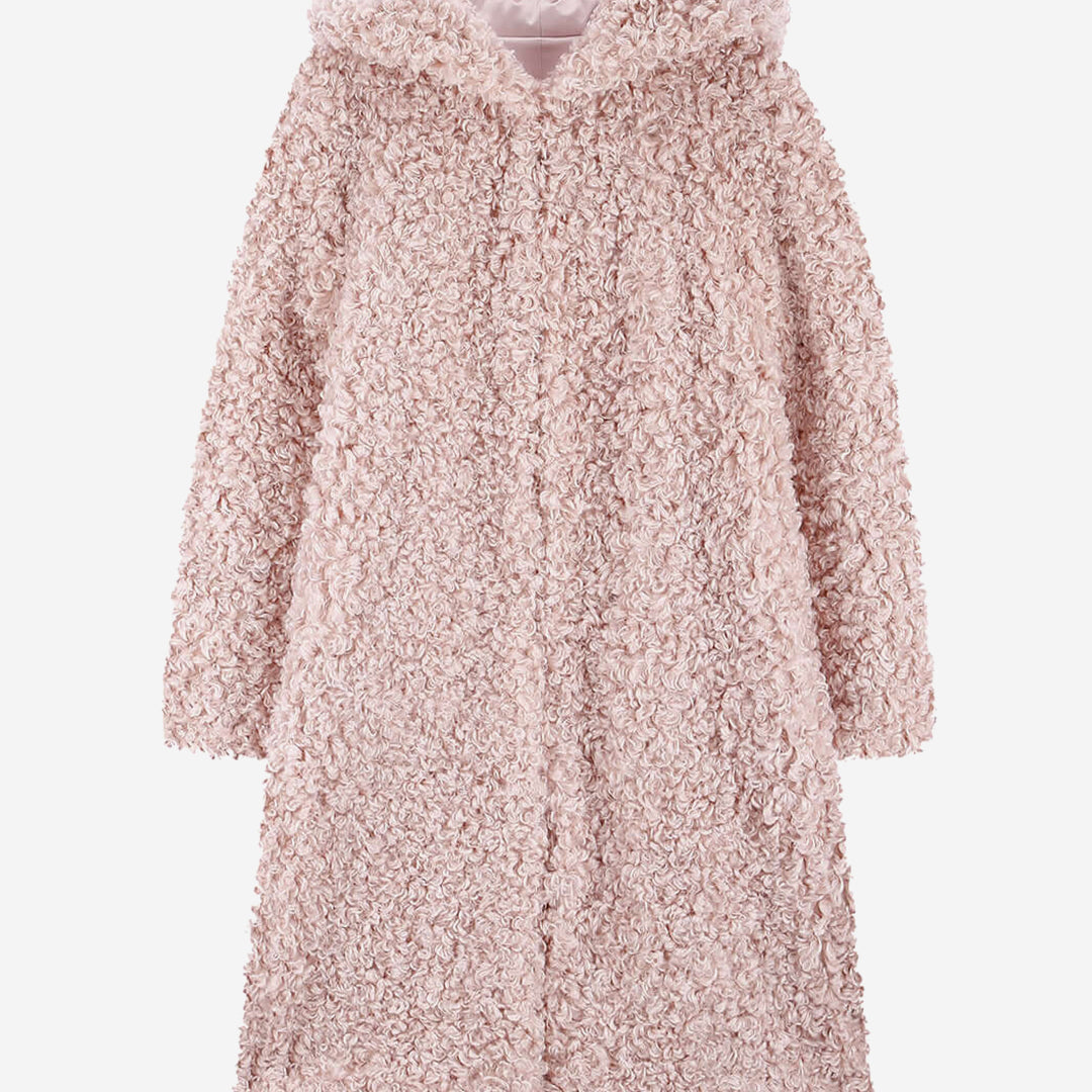 WOMEN'S FAUX FUR EVER LONG HOODED COAT