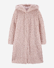 FAUX FUR EVER LONG HOODED COAT