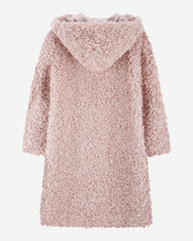 FAUX FUR EVER LONG HOODED COAT