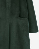 [SIGNATURE] WOMEN'S FAUX FUR LAON HOODED MAXI COAT