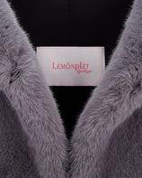 [SIGNATURE] WOMEN'S FAUX FUR LAON HOODED MAXI COAT