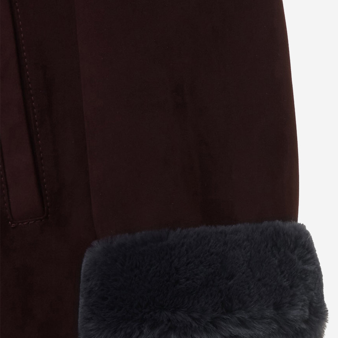 WOMEN'S FAUX FUR LOMPER COAT