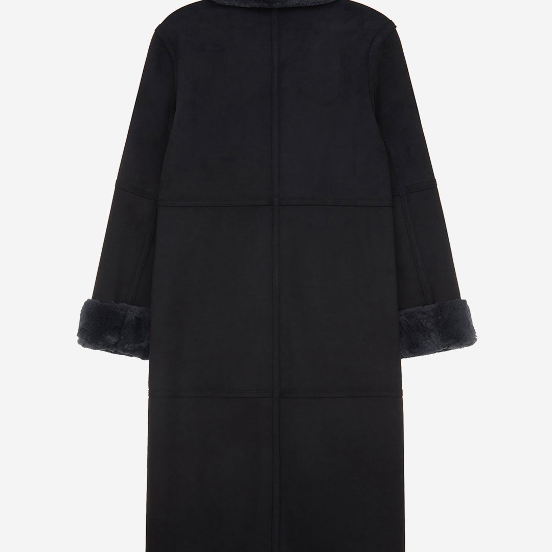 WOMEN'S FAUX FUR LOMPER COAT