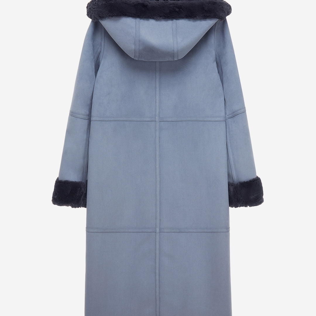 [SIGNATURE] WOMEN'S FAUX FUR LOMPER HOODED COAT