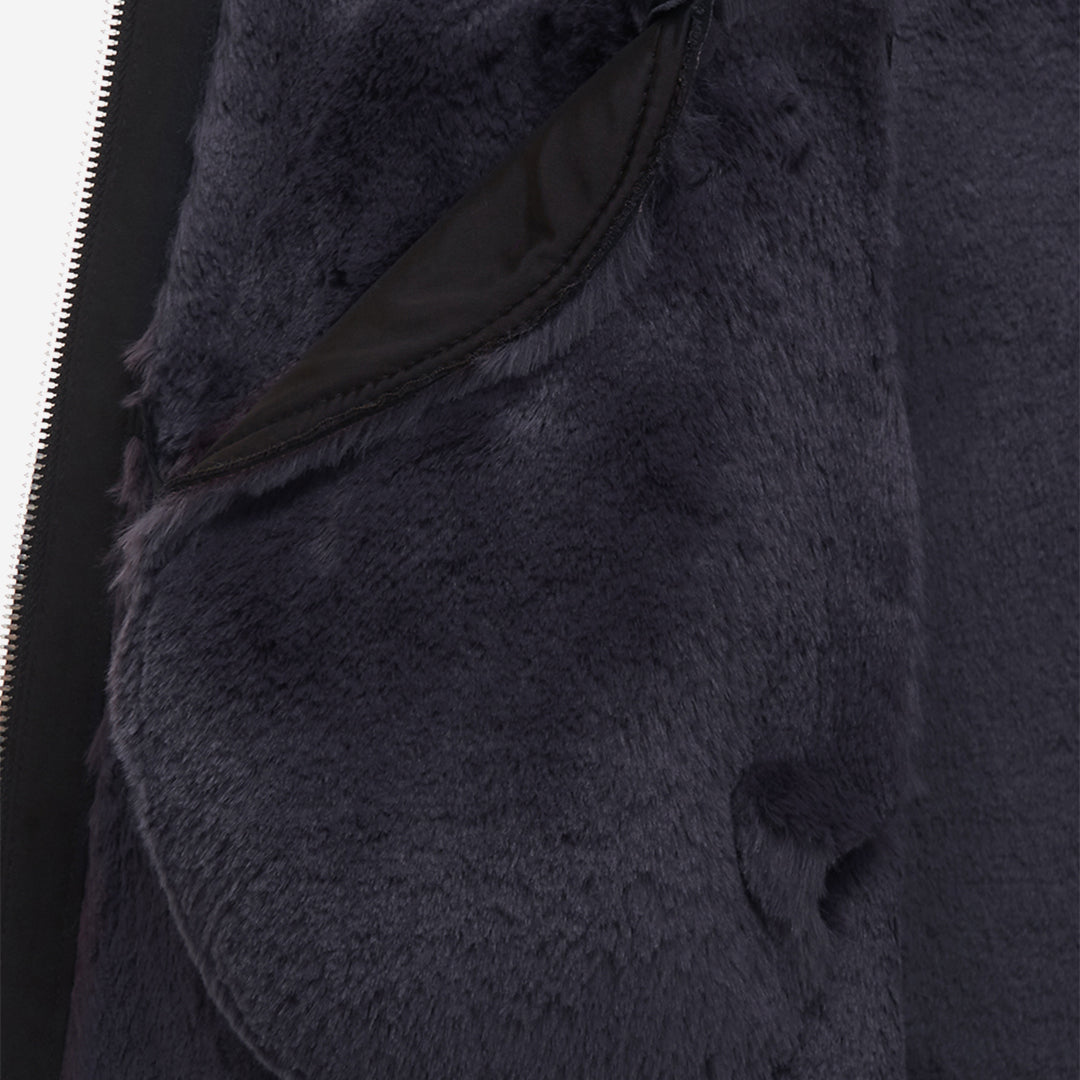 [SIGNATURE] WOMEN'S FAUX FUR LOMPER HOODED COAT