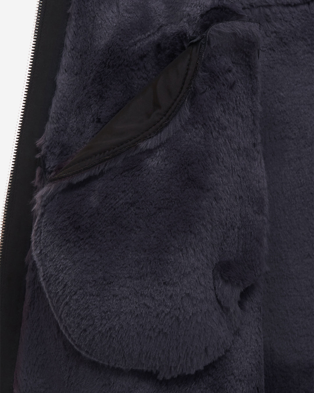 [REFURB] FAUX FUR LOMPER HOODED COAT
