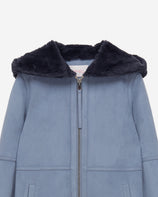 [SIGNATURE] WOMEN'S FAUX FUR LOMPER HOODED COAT