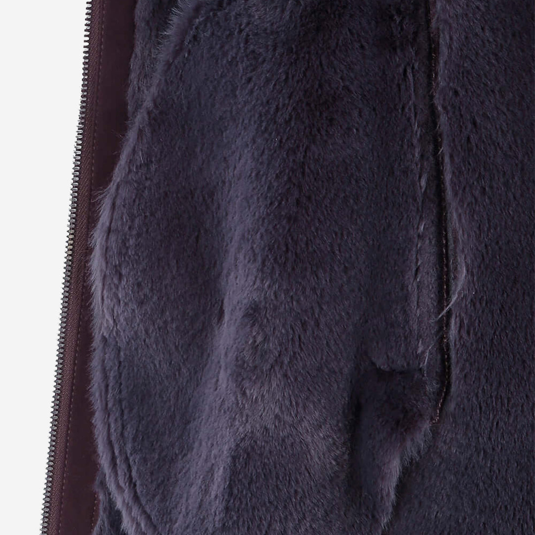 [SIGNATURE] WOMEN'S FAUX FUR LOMPER HOODED COAT