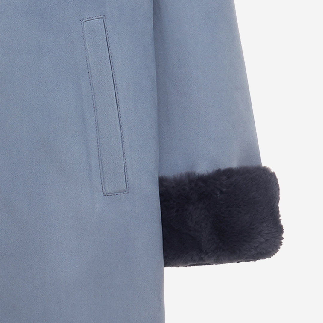 [SIGNATURE] WOMEN'S FAUX FUR LOMPER HOODED COAT