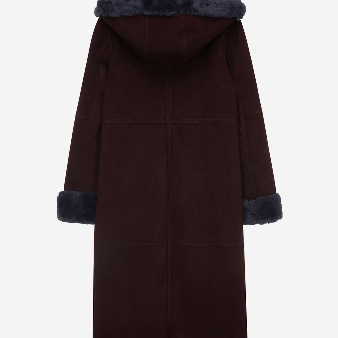 [SIGNATURE] WOMEN'S FAUX FUR LOMPER HOODED COAT
