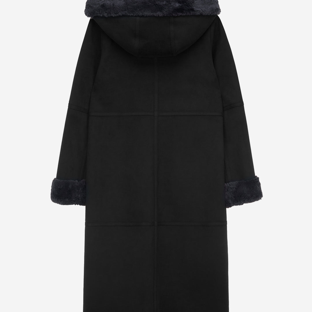 [SIGNATURE] WOMEN'S FAUX FUR LOMPER HOODED COAT