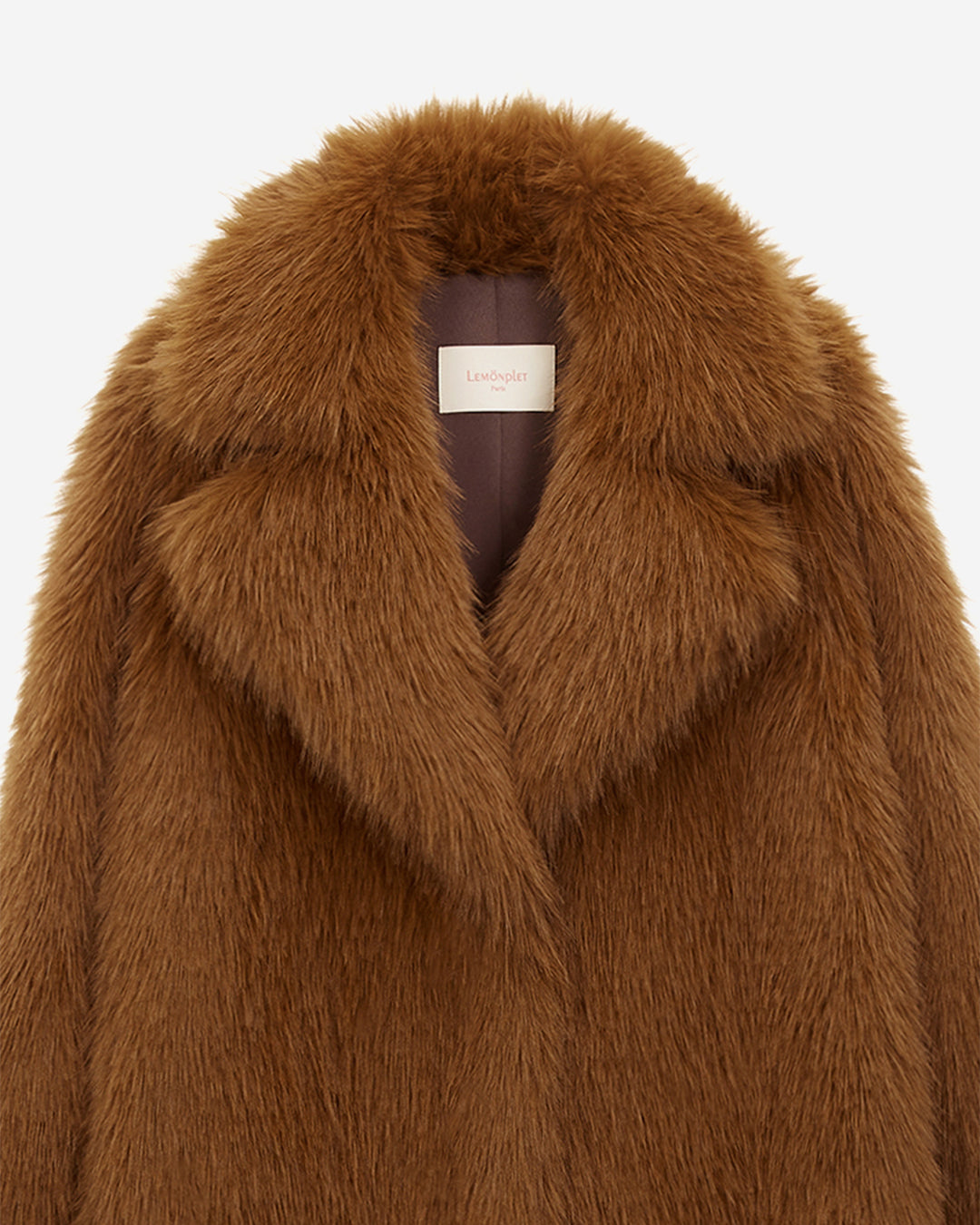 FAUX FUR CAMILA CROP COAT