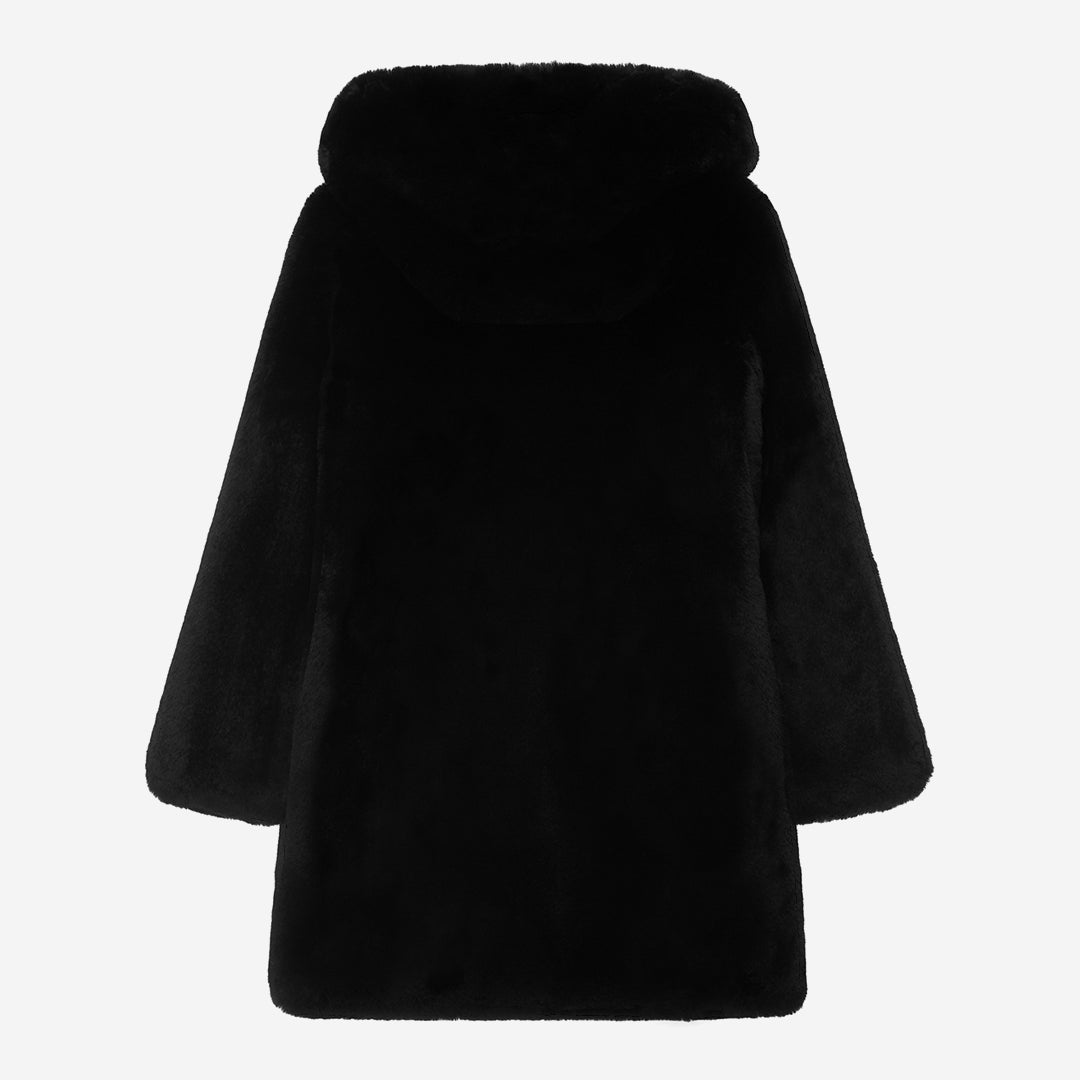 WOMEN'S FAUX FUR CUPID COAT