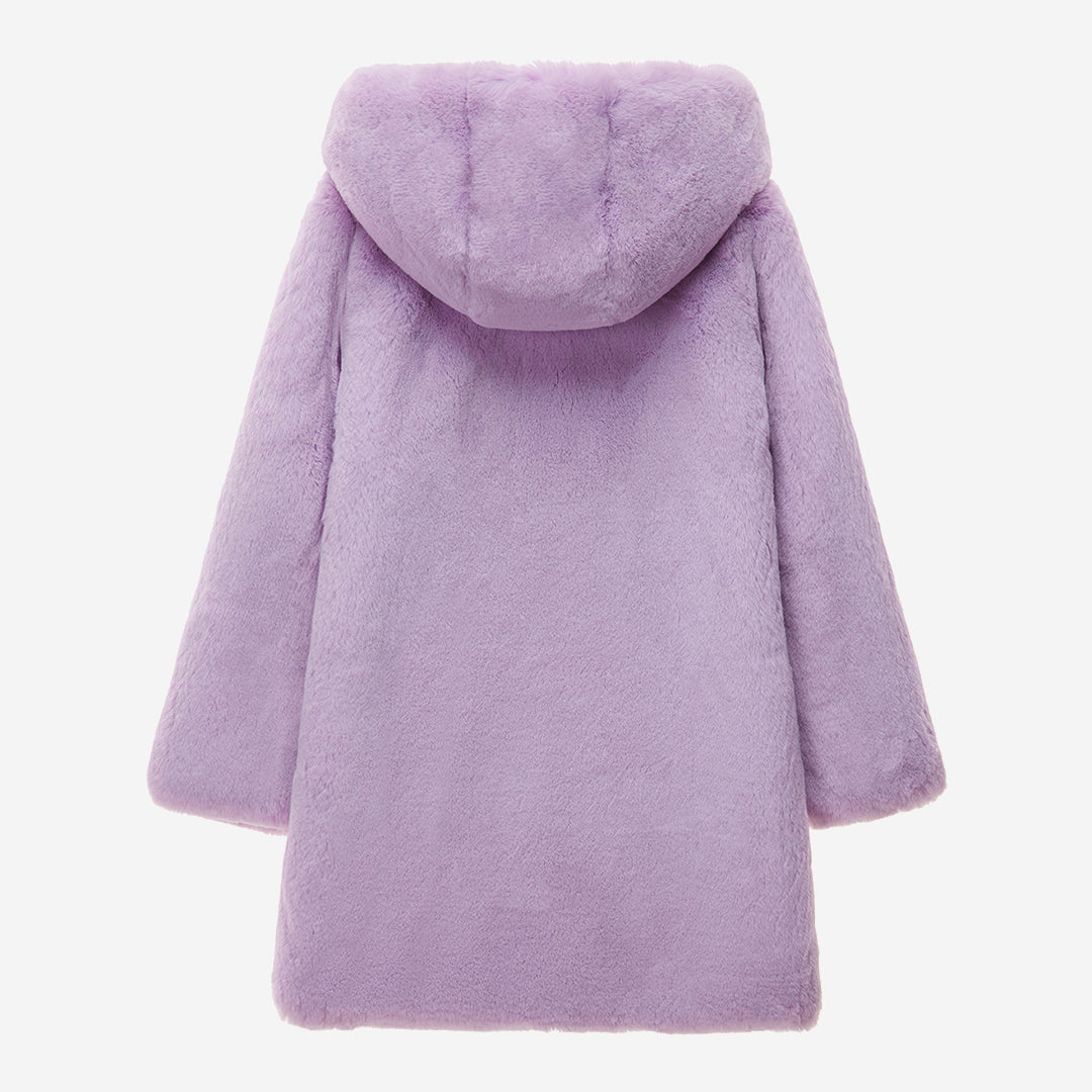 WOMEN'S FAUX FUR CUPID COAT
