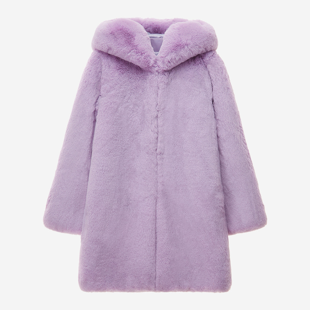 WOMEN'S FAUX FUR CUPID COAT