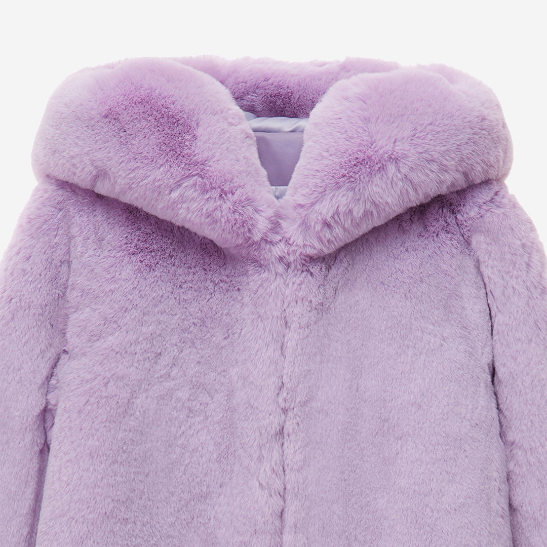 WOMEN'S FAUX FUR CUPID COAT