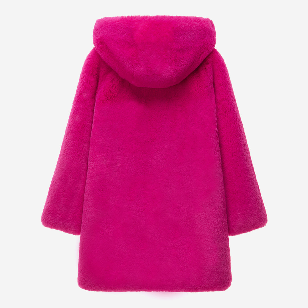 WOMEN'S FAUX FUR CUPID COAT