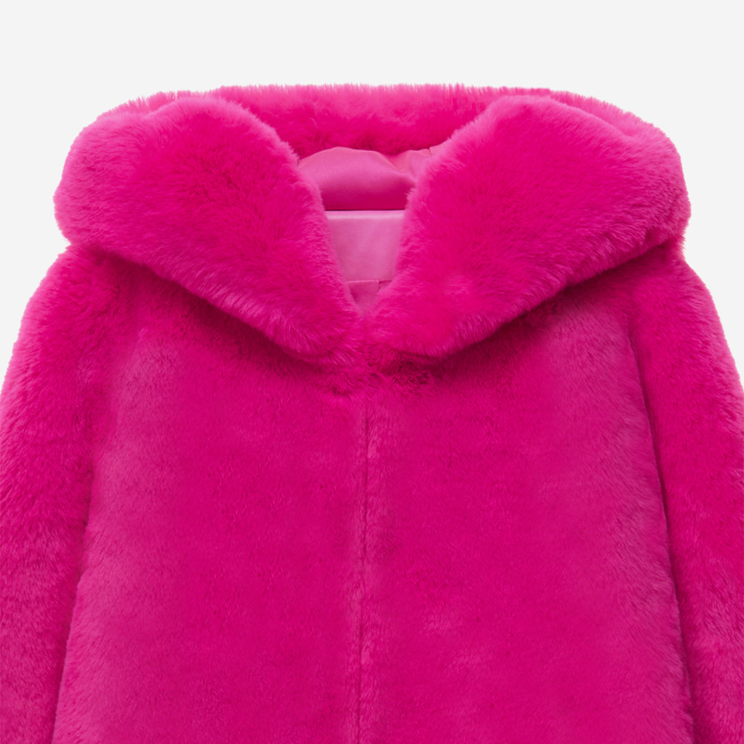 WOMEN'S FAUX FUR CUPID COAT