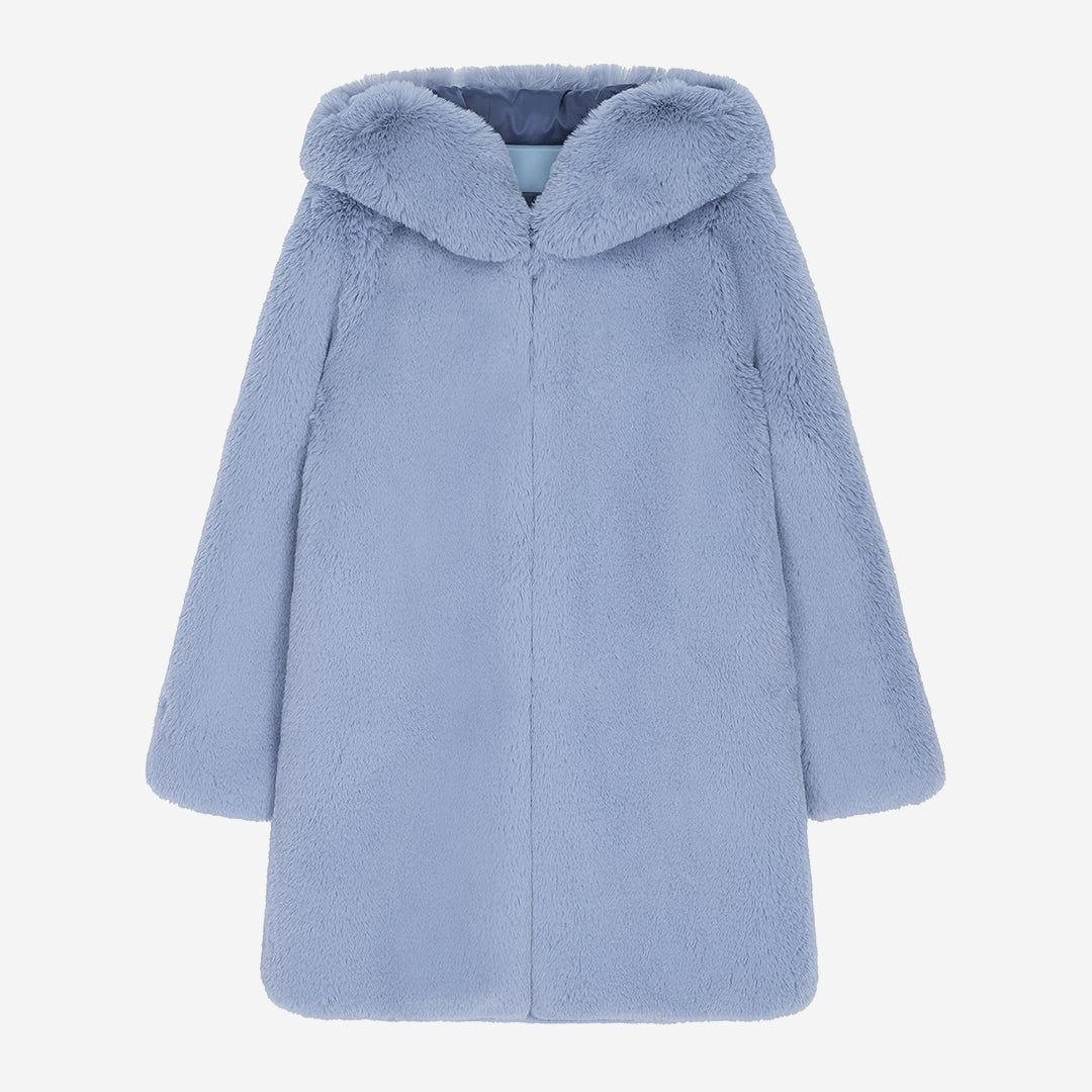 WOMEN'S FAUX FUR CUPID COAT
