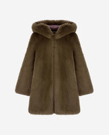 WOMEN'S FAUX FUR CUPID COAT
