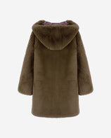 WOMEN'S FAUX FUR CUPID COAT