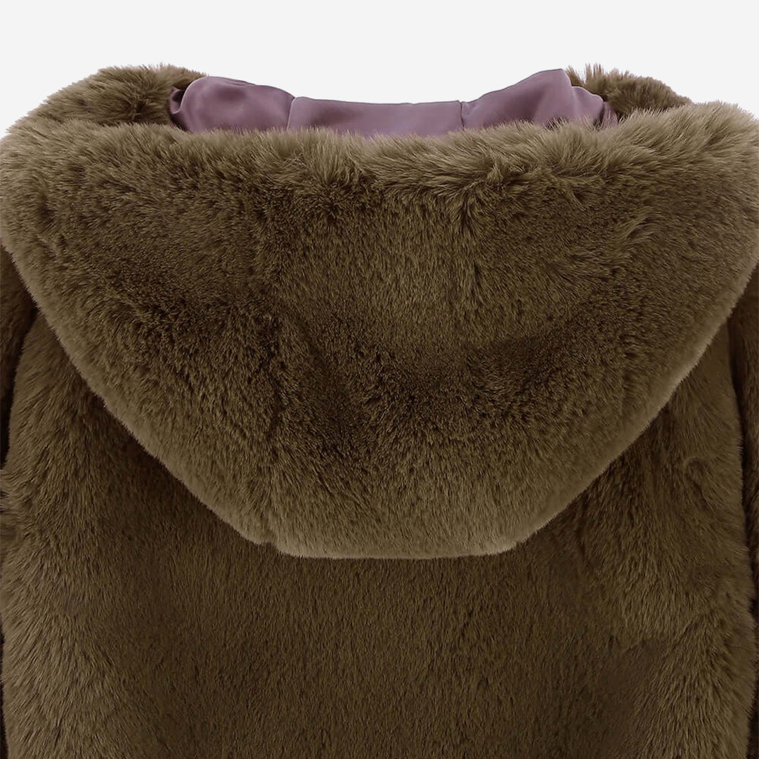 WOMEN'S FAUX FUR CUPID COAT