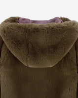 WOMEN'S FAUX FUR CUPID COAT
