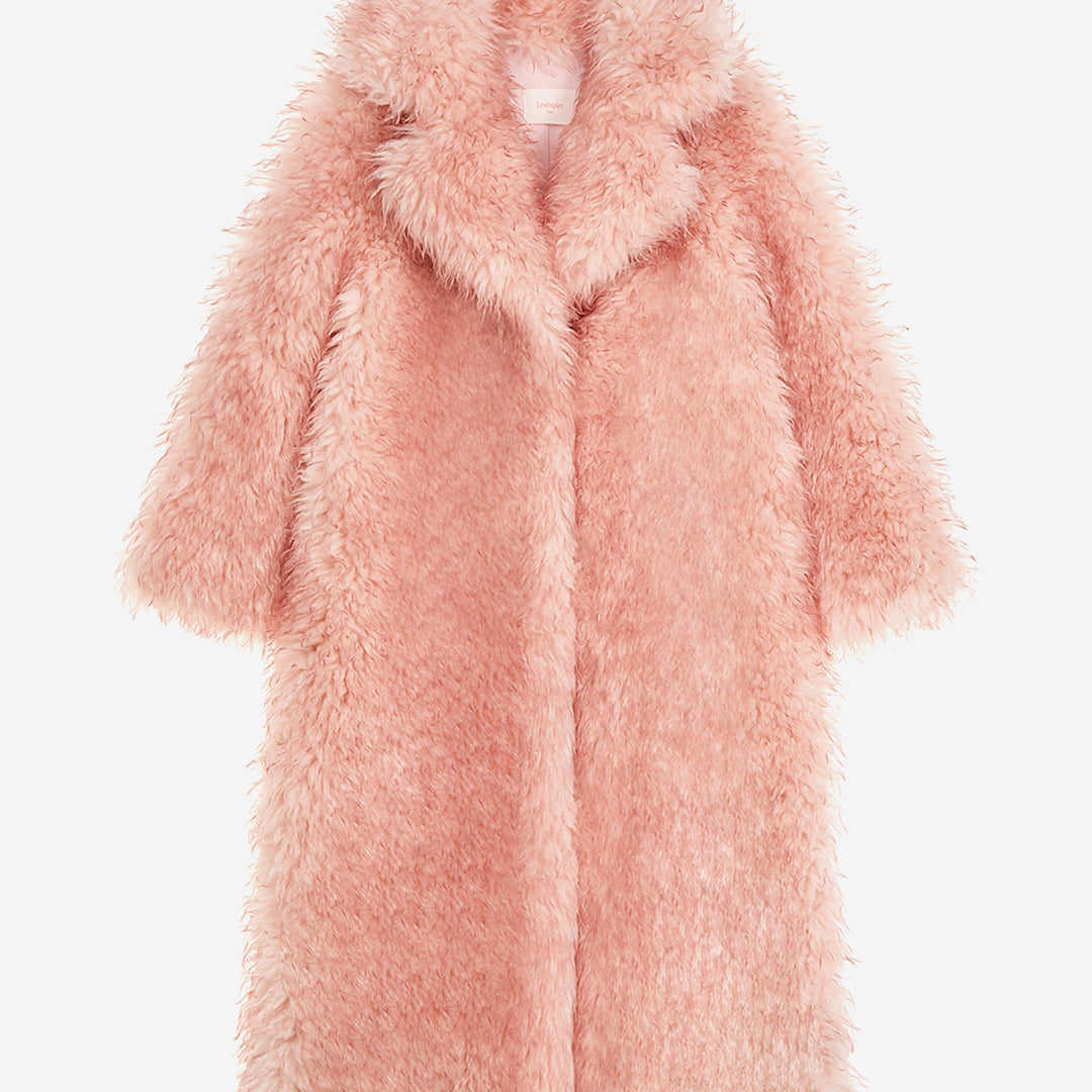 WOMEN'S FAUX FUR EVER MG LONG COAT