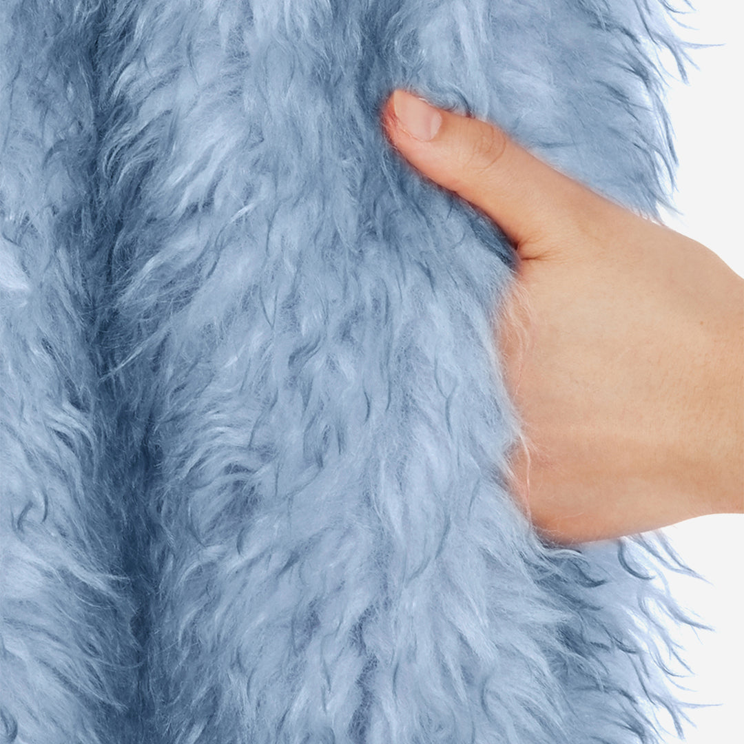 WOMEN'S FAUX FUR EVER MG LONG COAT