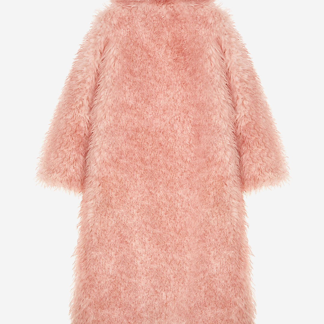 WOMEN'S FAUX FUR EVER MG LONG COAT