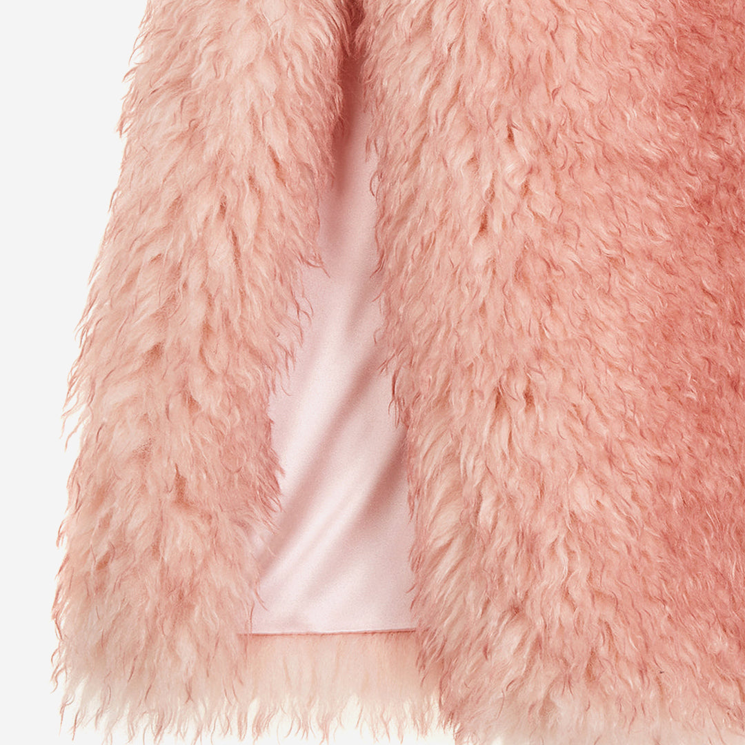 WOMEN'S FAUX FUR EVER MG LONG COAT