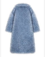 WOMEN'S FAUX FUR EVER MG LONG COAT