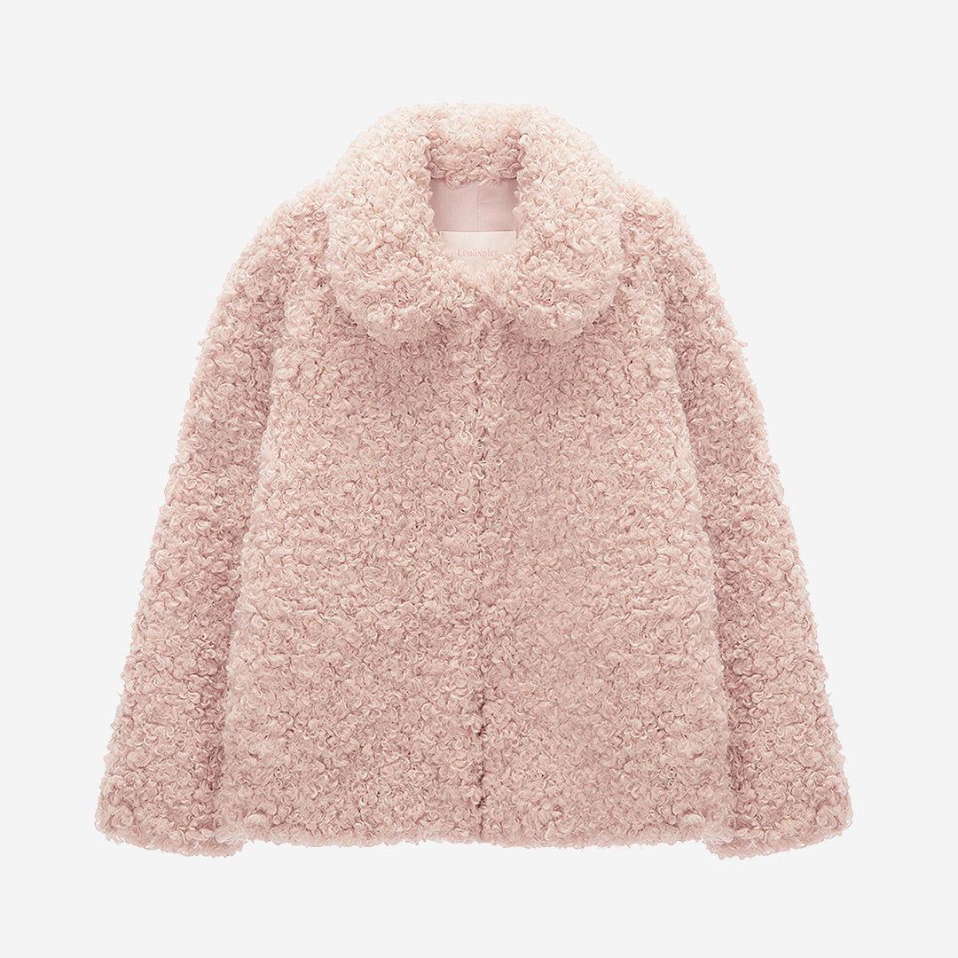 [PRIVATE] WOMEN'S FAUX FUR EVER PETER COLLAR JACKET