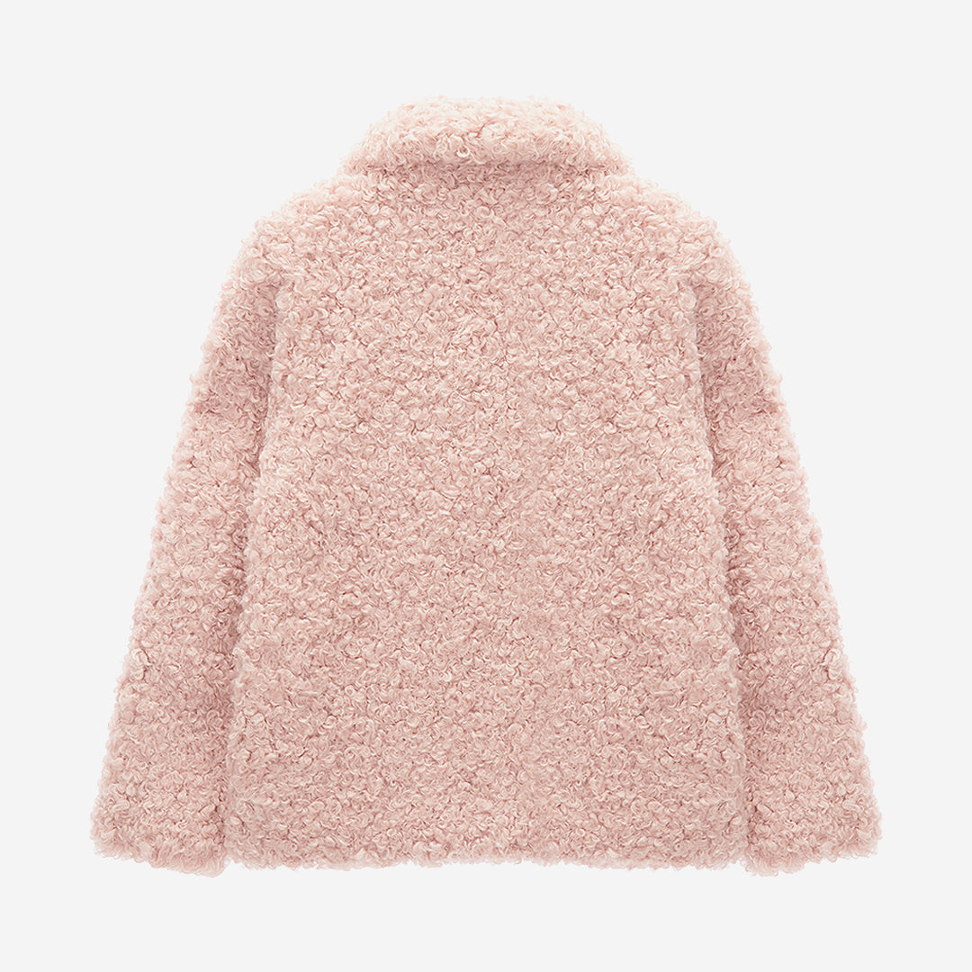 [PRIVATE] WOMEN'S FAUX FUR EVER PETER COLLAR JACKET
