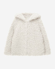 FAUX FUR EVER HOODED JACKET